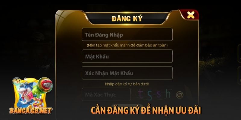Khuyến mãi GO88 - Ưu đãi hấp dẫn nhất năm 2026 3 Cần đăng ký để nhận ưu đãi